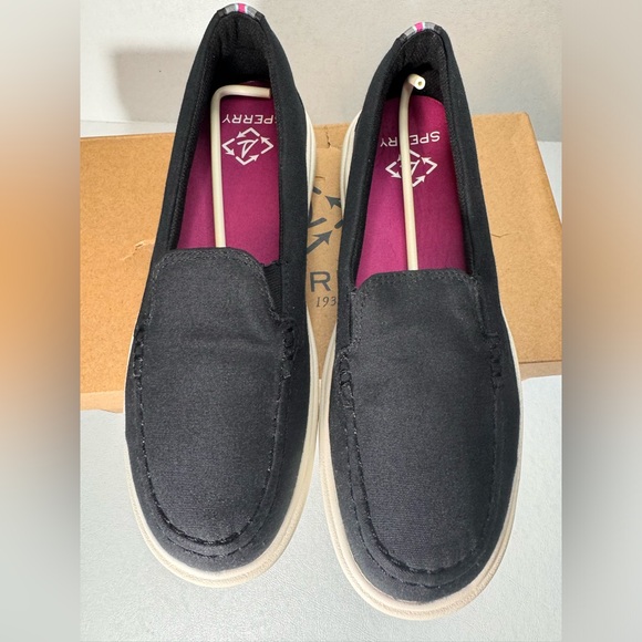 Sperry women’s canvas slip on casual classic summer comfy vacation lightweight - Picture 4 of 8